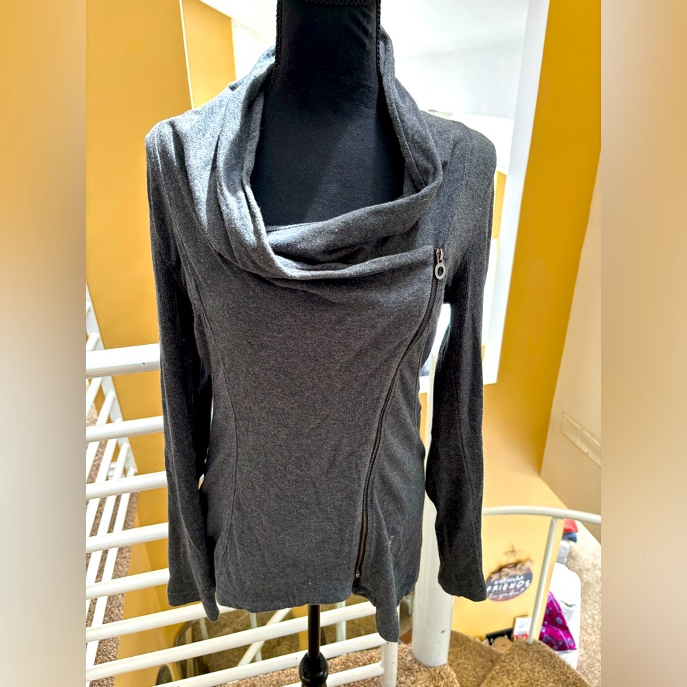 Zip up cardigan